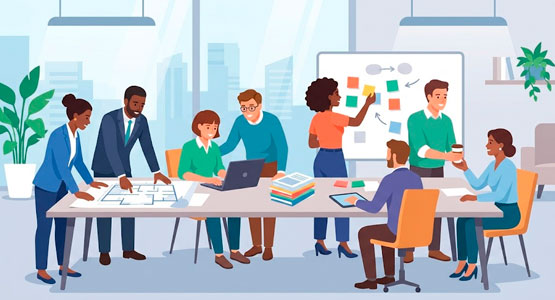Культура работы в коллективе